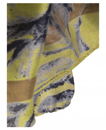 Палантин Женский SN40-FLEUR/CITRON